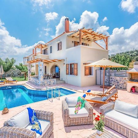 New Villa Kantifes 4 Families Or Couples With Private Pool & Bbq Kirianna Luaran gambar