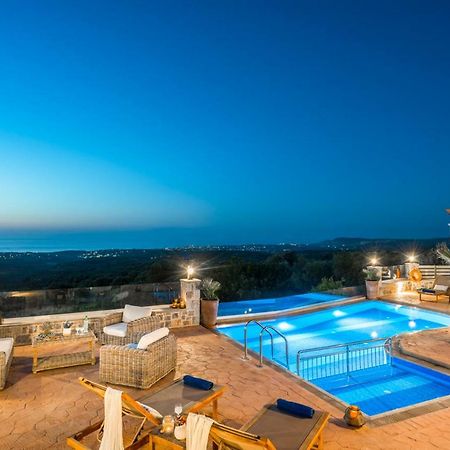 New Villa Kantifes 4 Families Or Couples With Private Pool & Bbq Kirianna Luaran gambar