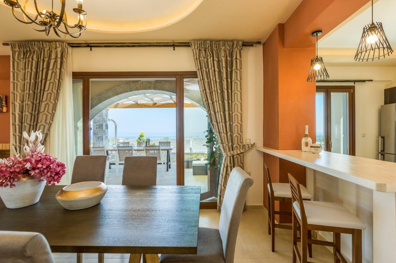 New Villa Kantifes 4 Families Or Couples With Private Pool & Bbq Kirianna Luaran gambar