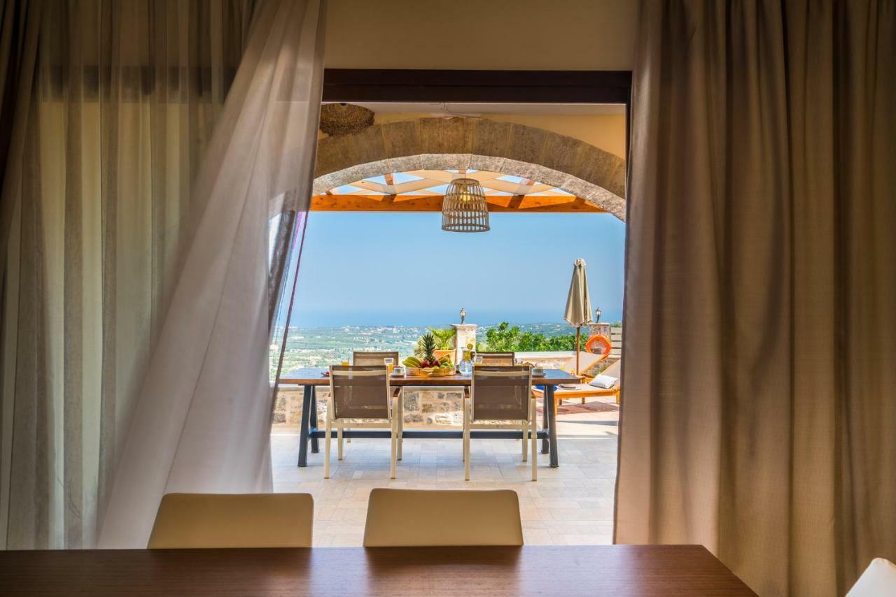 New Villa Kantifes 4 Families Or Couples With Private Pool & Bbq Kirianna Luaran gambar