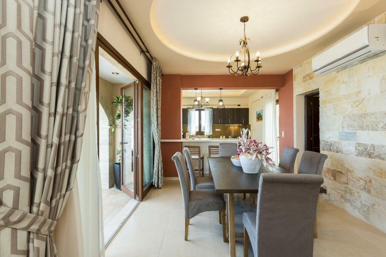 New Villa Kantifes 4 Families Or Couples With Private Pool & Bbq Kirianna Luaran gambar