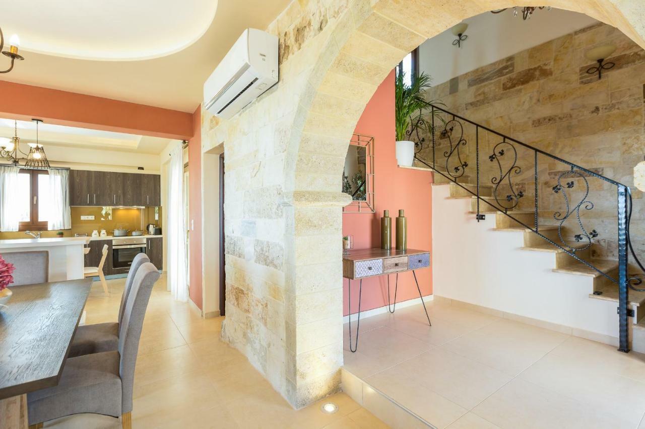 New Villa Kantifes 4 Families Or Couples With Private Pool & Bbq Kirianna Luaran gambar