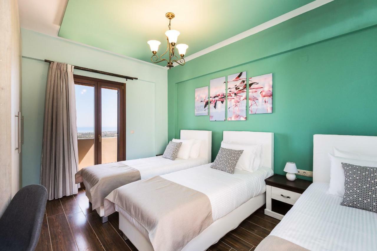 New Villa Kantifes 4 Families Or Couples With Private Pool & Bbq Kirianna Luaran gambar