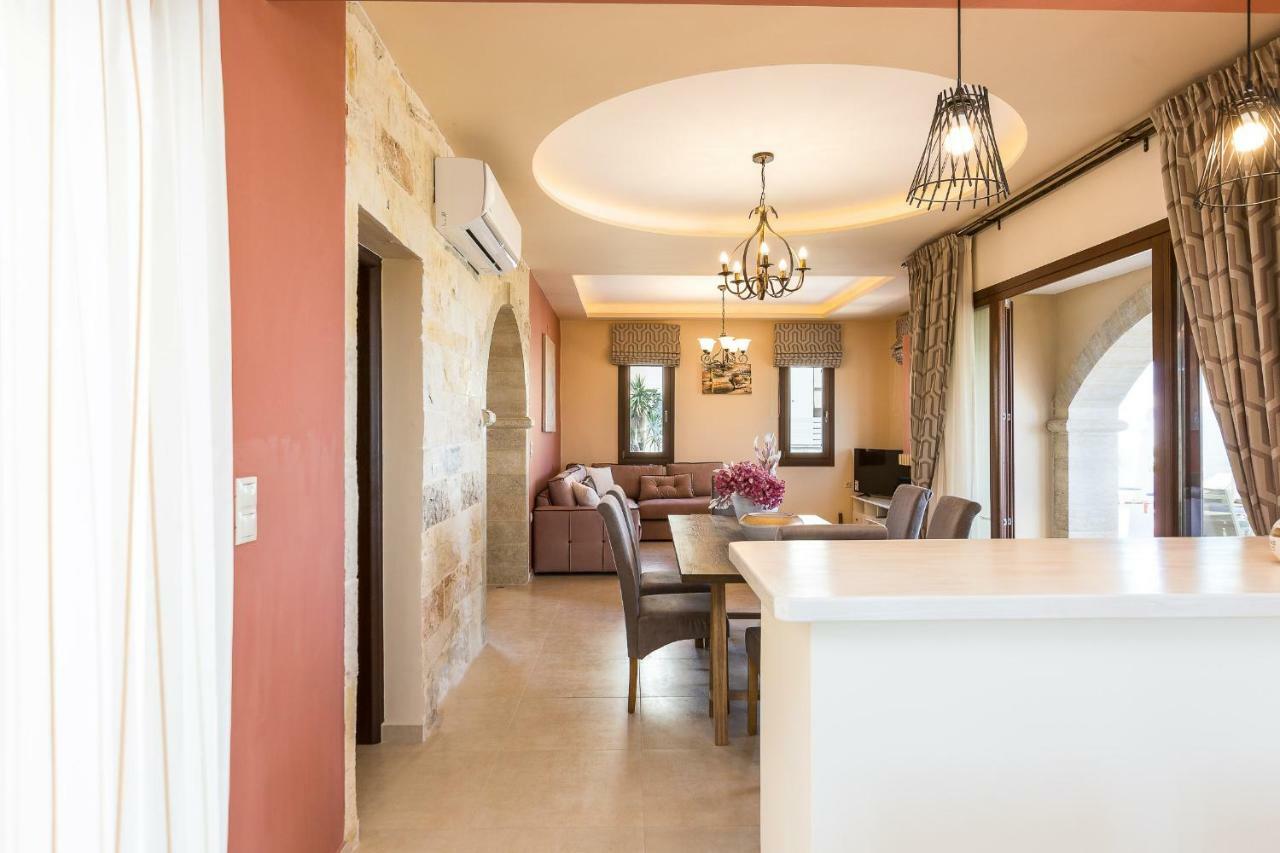 New Villa Kantifes 4 Families Or Couples With Private Pool & Bbq Kirianna Luaran gambar